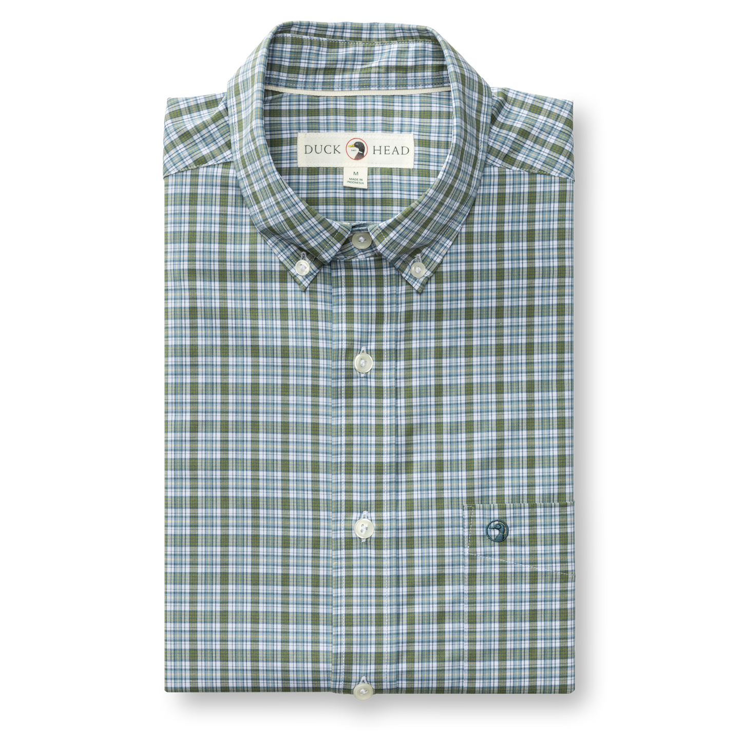 LS PERFORMANCE POPLIN SPORTS SHIRT - DENTON PLAID