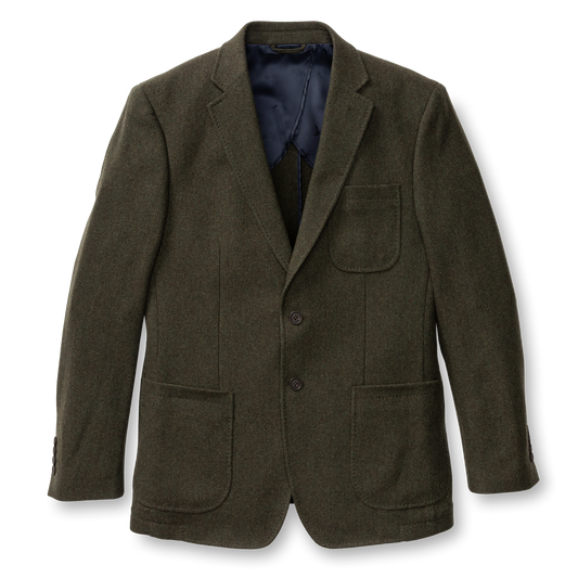 PERCY WOOL HERRINGBONE SPORT COAT