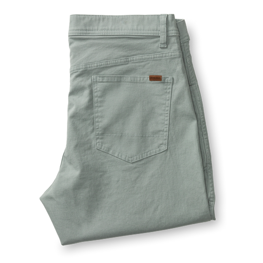 SLIM FIT PINPOINT CANVAS FIVE-POCKET PANT